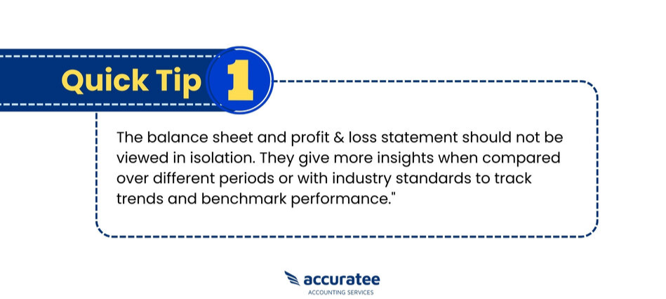 Balance Sheet and Profit & Loss Analysis