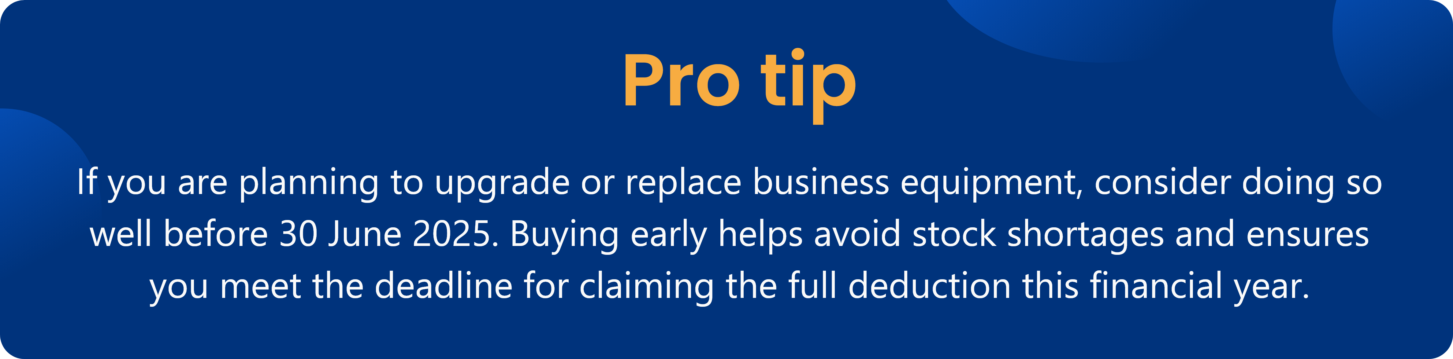 EOFY 2025 Tax Checklist