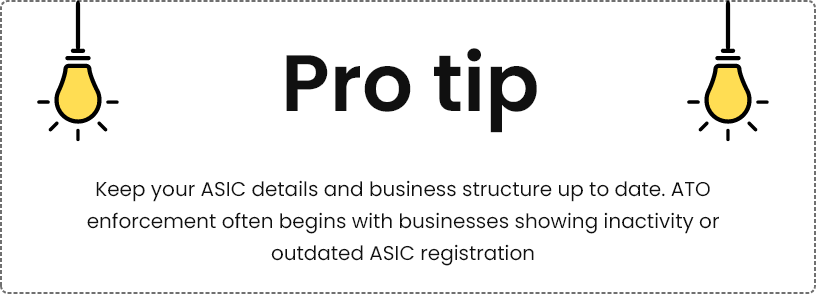 Business tax debts