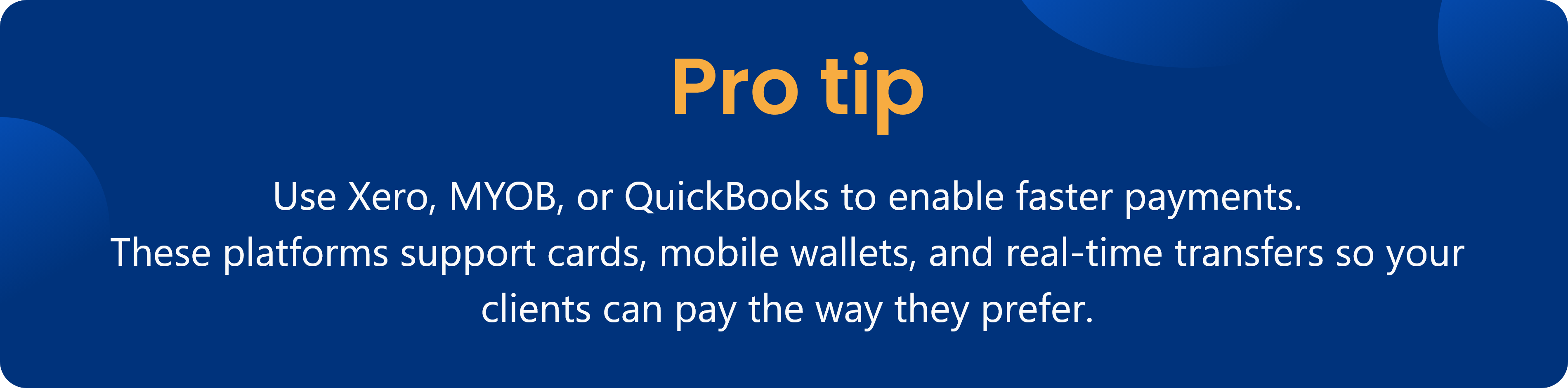 Mobile and card payments